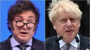 Milei recibió a Boris Johnson y acordaron una próxima visita al Reino Unido y un encuentro con Mick Jagger
