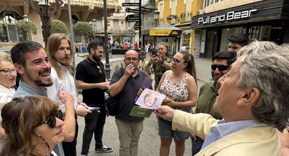 Hermann Tertsch de VOX y Pablo Fernández de Podemos