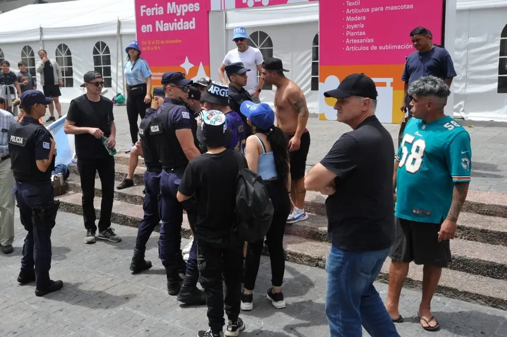 Policía intervino en los disturbios