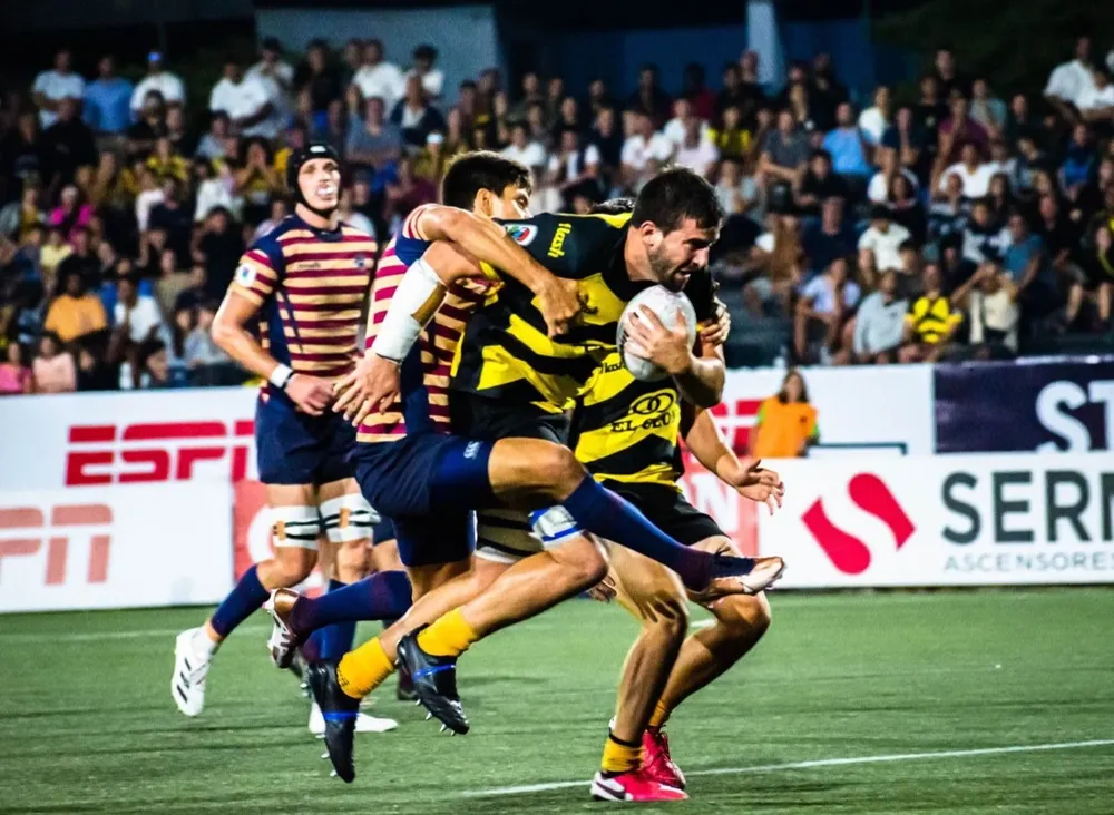 El try de Igncio Dotti, el primero de los aurinegros