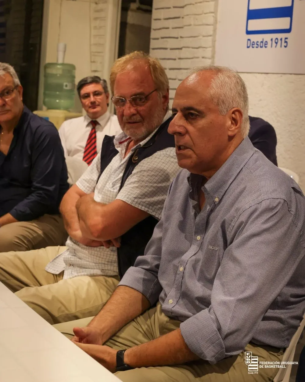 Assir con Vairo en la FUBB, en jornada de sucesión