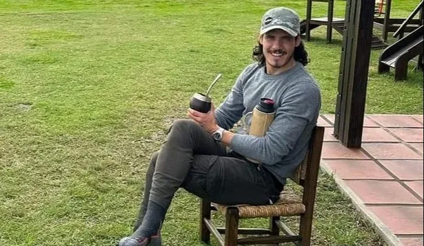 Cavani anduvo por Salto estos últimos dias