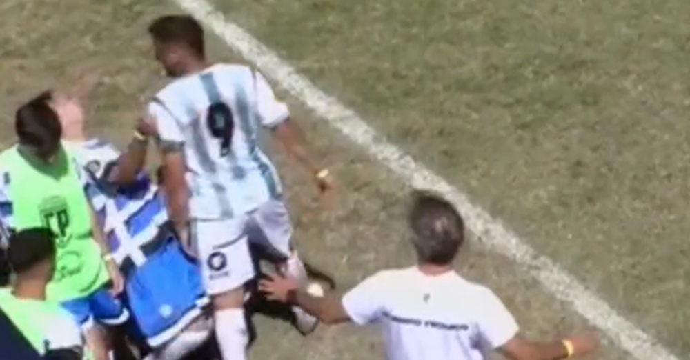 La roja a Gonzalo Bergessio en la Copa Potrero La roja a Gonzalo Bergessio en la Copa Potrero