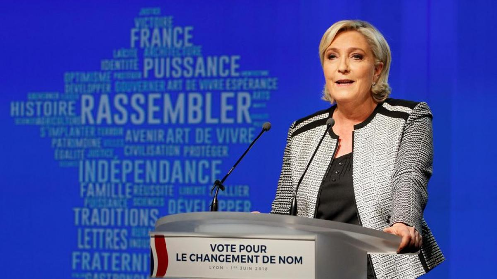 Marine Le Pen, líder de la ultraderecha en Francia
