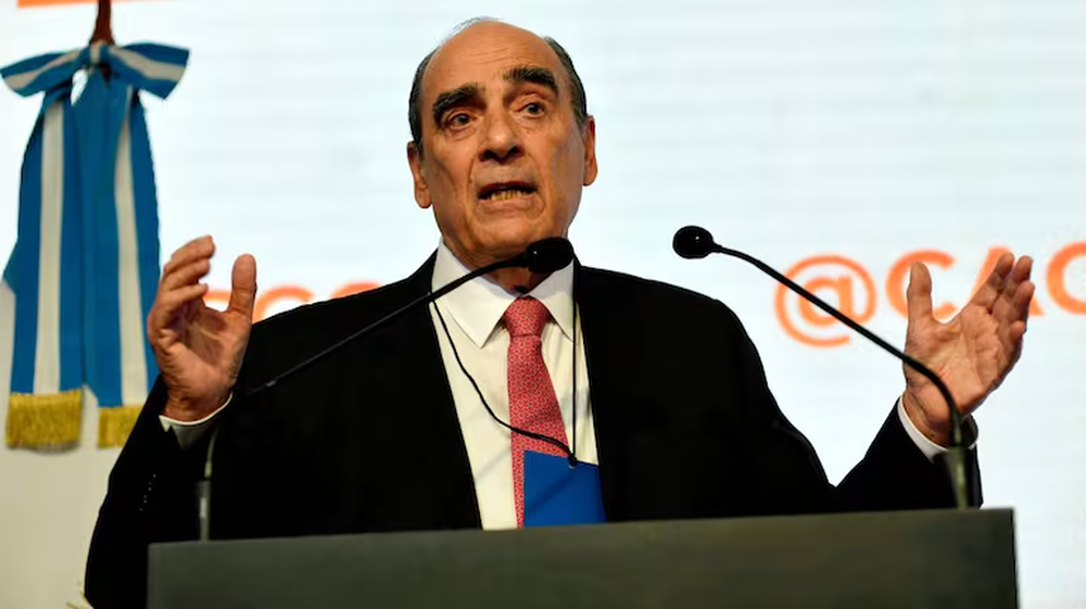 Guillermo Francos asistió a la manifestación a favor de Corina Machado