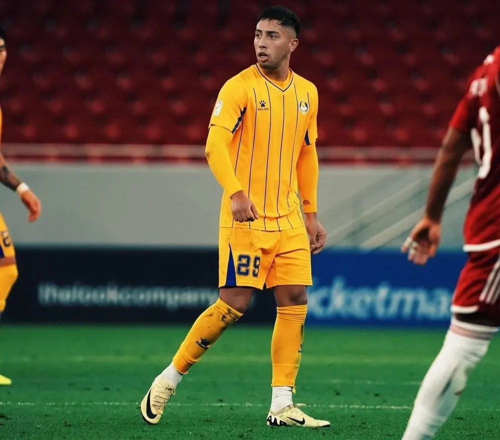 Fabricio Díaz en el Al-Gharrafa