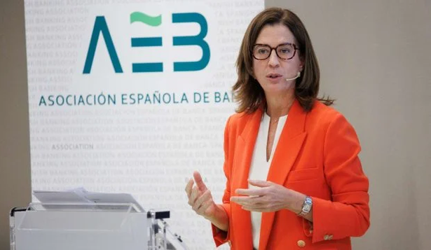 La presidnenta de AEB, Alejandra Kindelán,