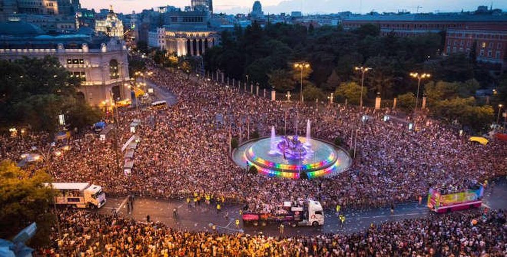 Plaza Cibeles en Madrid