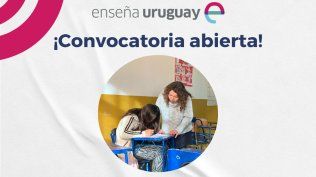 Enseña Uruguay lanza convocatoria anual para formar y acompañar a docentes en la educación pública