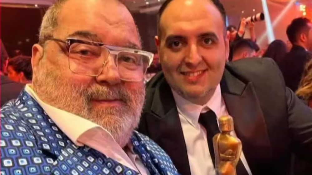 Jorge Lanata y Facundo Casanova, su asistente