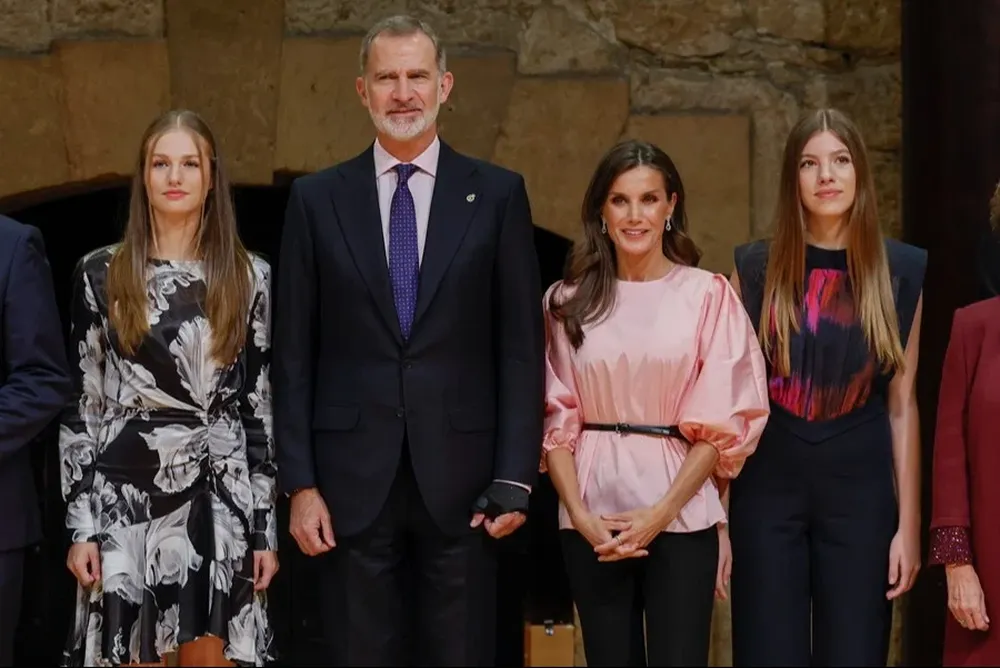 La familia real en la entrega de premios Princesa de Asturias
