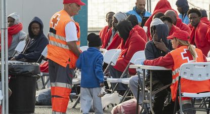 Menores migrantes llegan a las costas de Andalucía&nbsp;