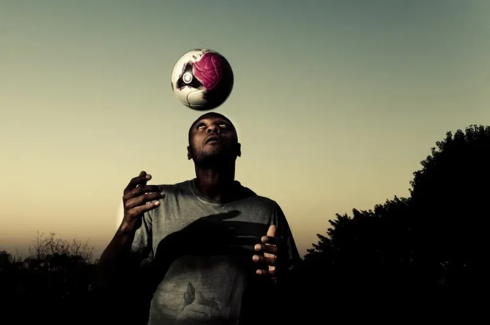 Un jugador con el potrero en la piel