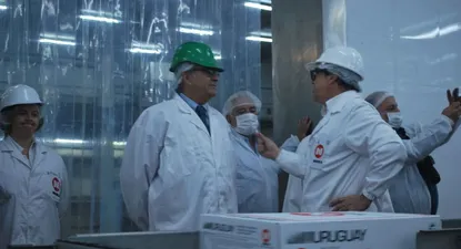 Actividad en el San Jacinto relacionada con el envío de carne procedente de uno de los compartimentos