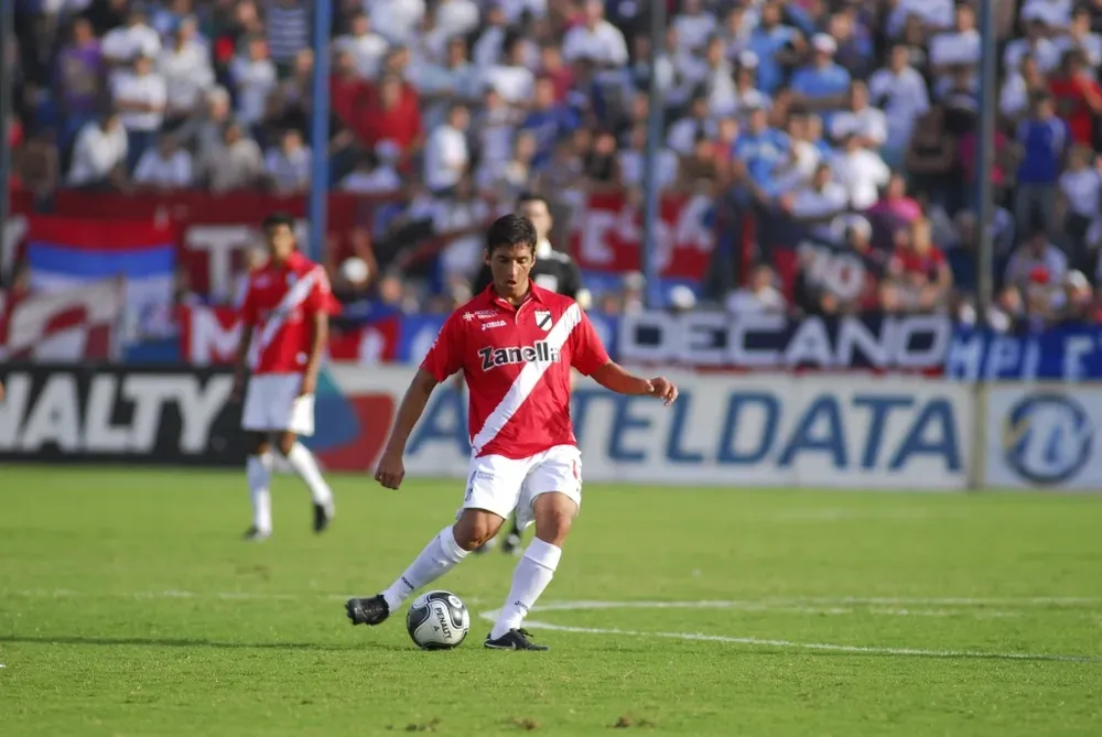Gonzalo Porras jugando en Danubio