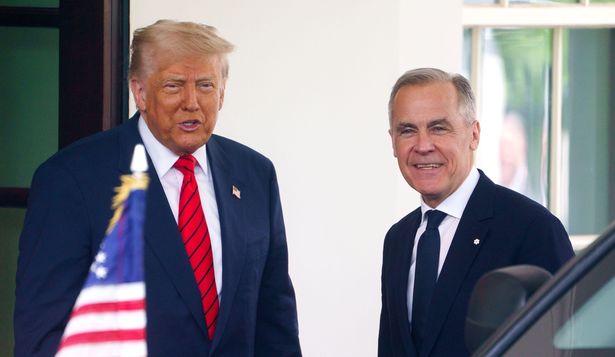 Donald Trump y Mark Carney se reunieron este martes en la Casa Blanca.
