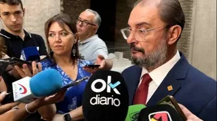 El senador autonómico por las Cortes de Aragón, Javier Lambán