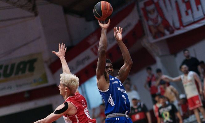 Imagen del partido entre Welcome y Malvín