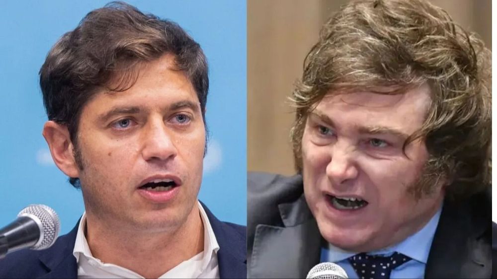 La motosierra de Javier Milei llega a la provincia de Buenos Aires Axel, gobernada por Axel Kicillof