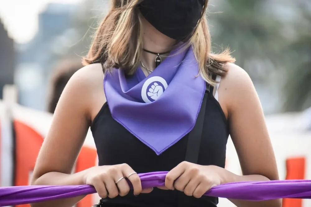 Marcha de las mujeres del pasado 8 de marzo