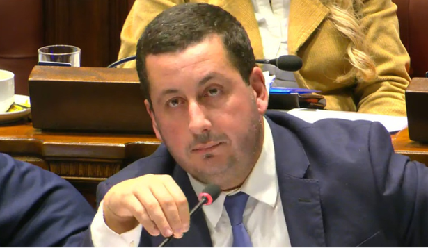 El diputado nacionalista Diego Echeverría