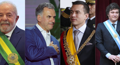 Ranking presidencial: Lula da Silva y Yamandú Orsi son los más aprobados mientras Javier Milei se mantiene cuarto