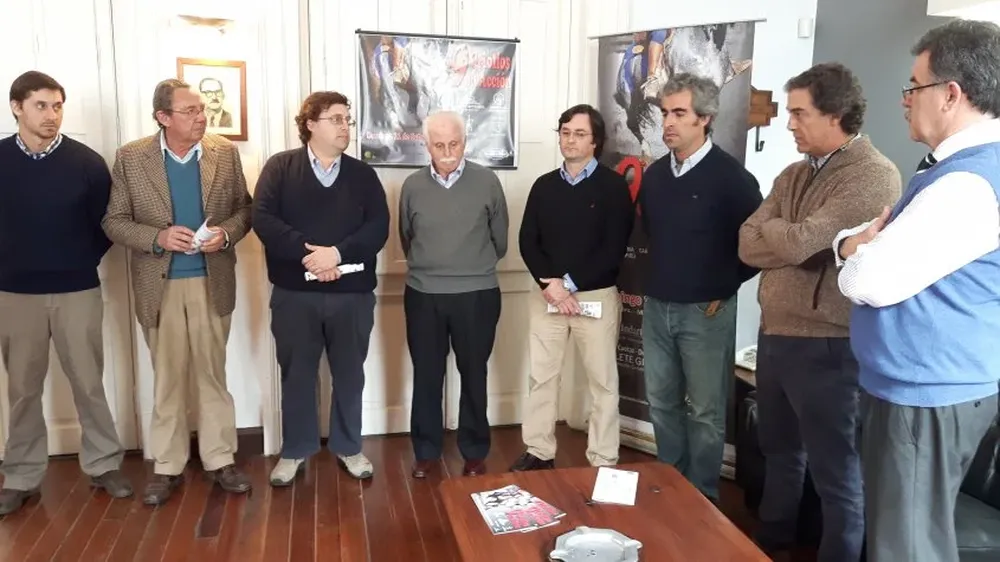 Integrantes de las cabañas y de los escritorios en la conferencia