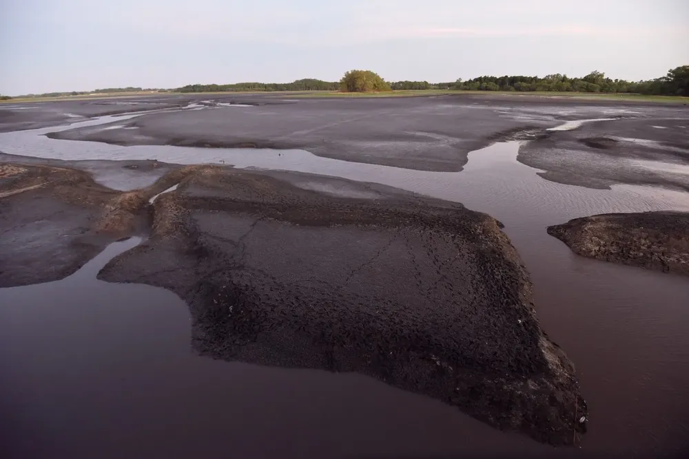 Embalse de Canelón Grande seco