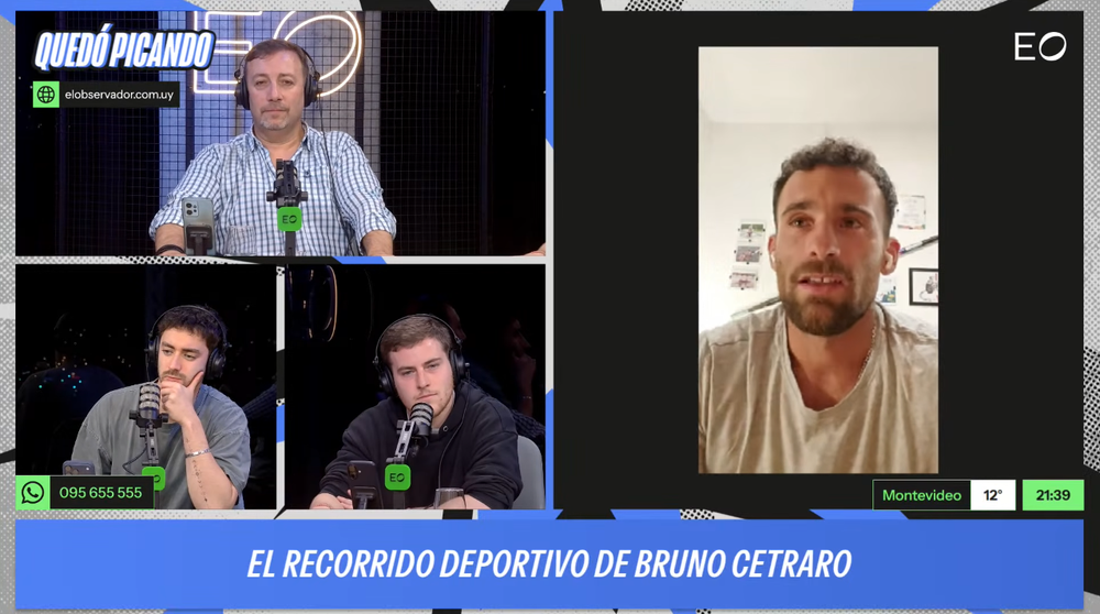 Bruno Cetraro en Quedó Picando