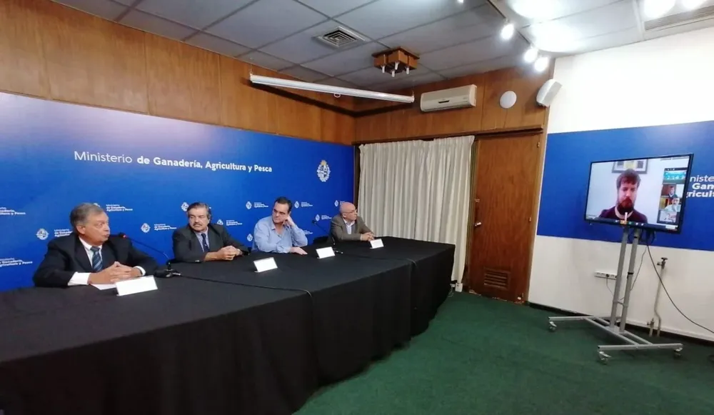 Fernando Mattos, Carlos María Uriarte, Pablo Bartol e Ignacio Elgue.