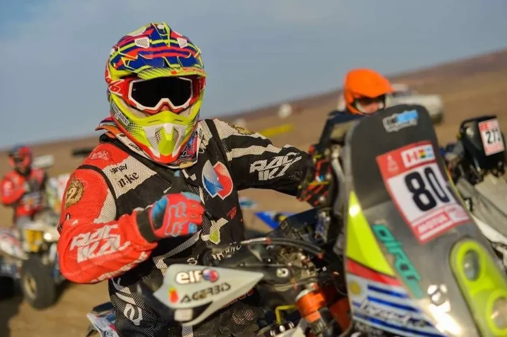 Laurent Lazard en el Dakar 2018
