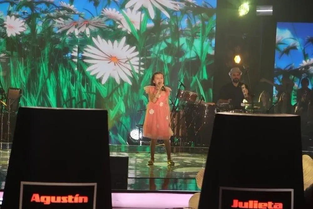 Sol Muñoz en La Voz Kids