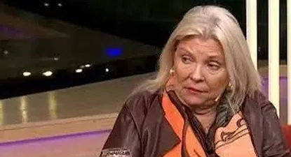 Elisa Carrió, precandidata a diputada del Parlasur