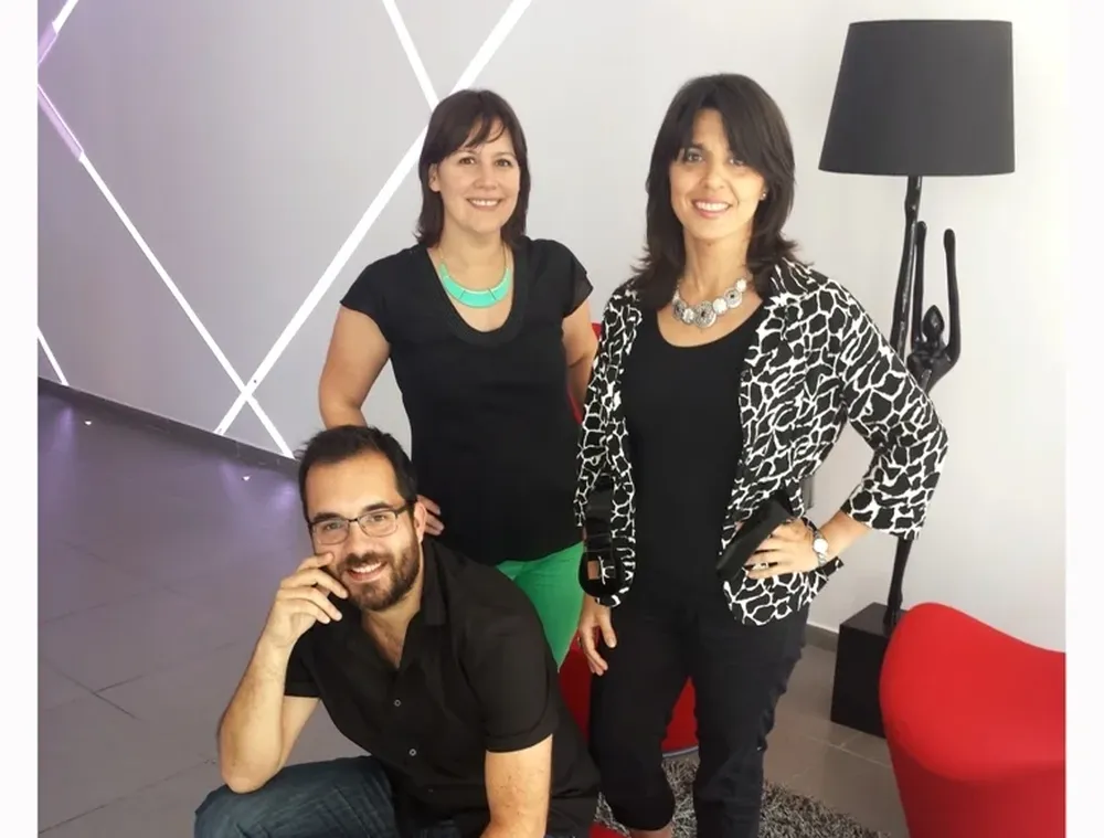 André Vasconcelos, Sabina Nuñez y María Noel Bergeret