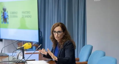 La ministra de Sanidad, Mónica García.