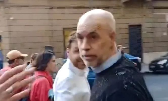 Horacio Rodríguez Larreta habló sobre la agresión sufrida en la marcha universitaria y polemizó con Javier Milei