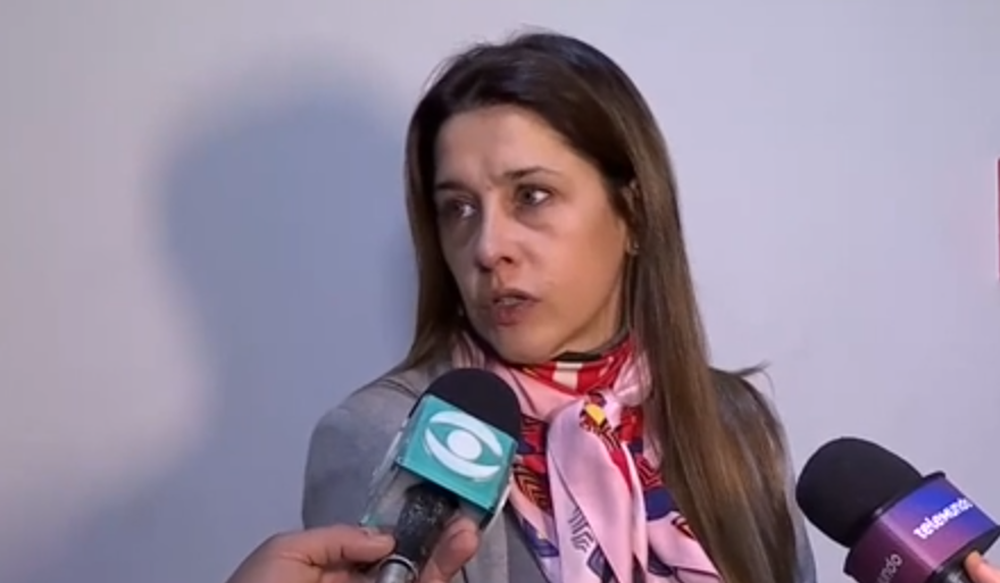 La mujer que quedó adentro del contenedor frente al Punta Carretas Shopping