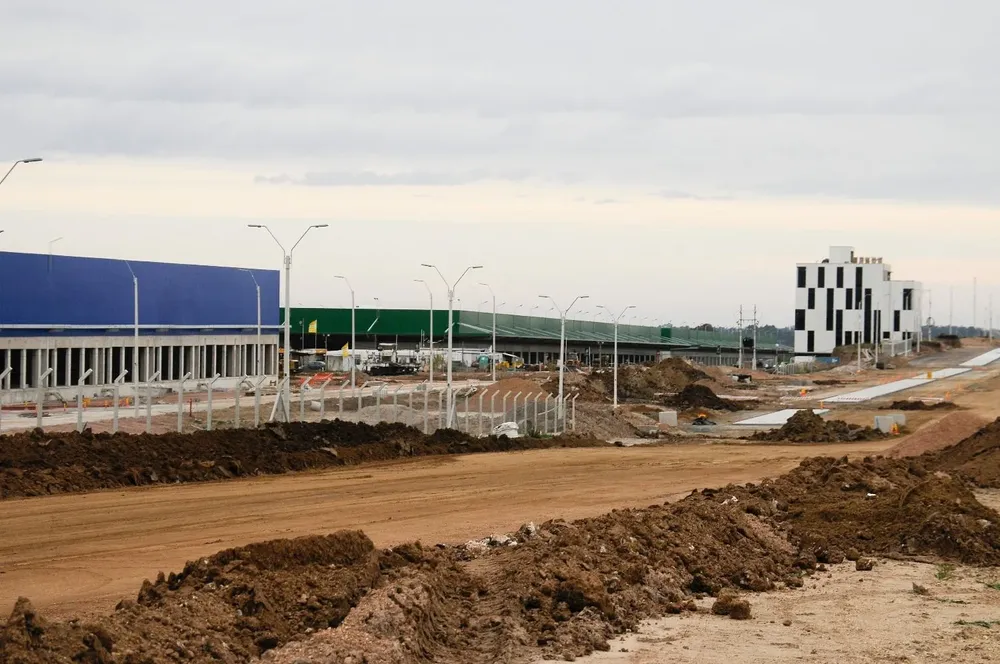 Así lucen hoy las obras en el Parque Agroalimentario
