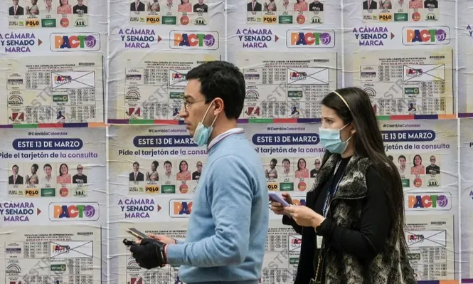 Colombia elige congreso y candidatos presidenciales