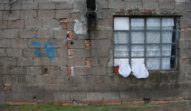 Foto de archivo de un asentamiento