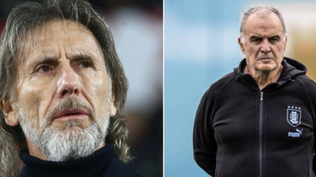 Ricardo Gareca habló de Marcelo Bielsa en la selección uruguaya