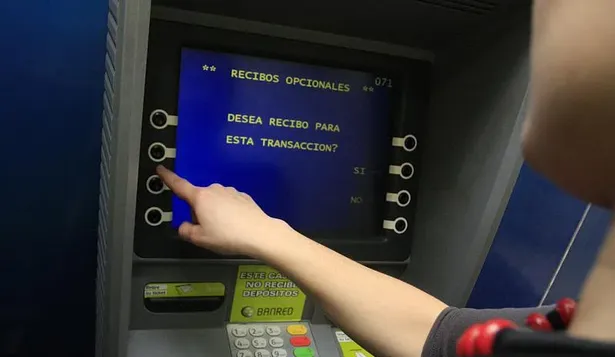 Cajero automático. (Archivo)