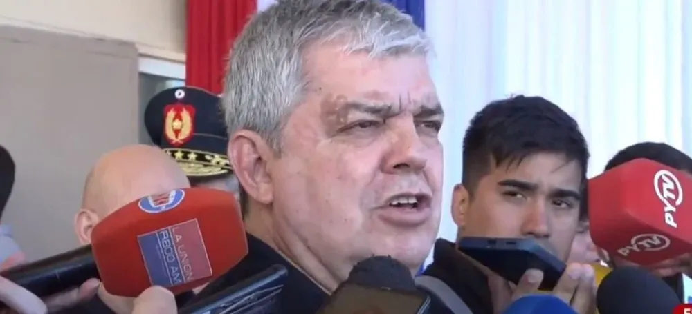 Enrique Riera, ministro del Interior paraguayo