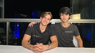 Jan Kostadinov y&nbsp; Facundo Levaggi de Bookster