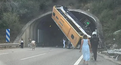 Imagen del autobús incrustado