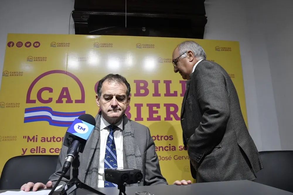 Archivo, Guido Manini Ríos y Guillermo Domenech