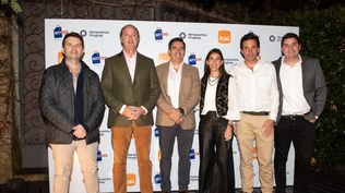 Fabrizio Belo, Agustín Tafernaberry, Ignacio Arechavaleta, Sofía Gómez Platero, Diego Arrosa y Hernán Romay.