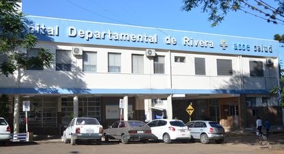 La niña fue hospitalizada en el Hospital Departamental de Rivera