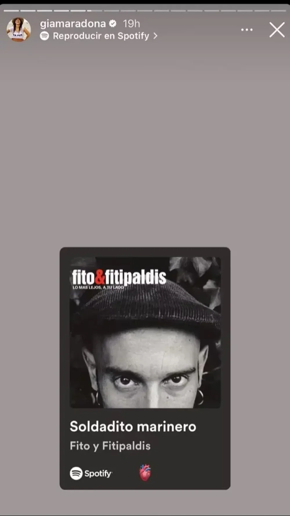 Historia de Giannina Maradona