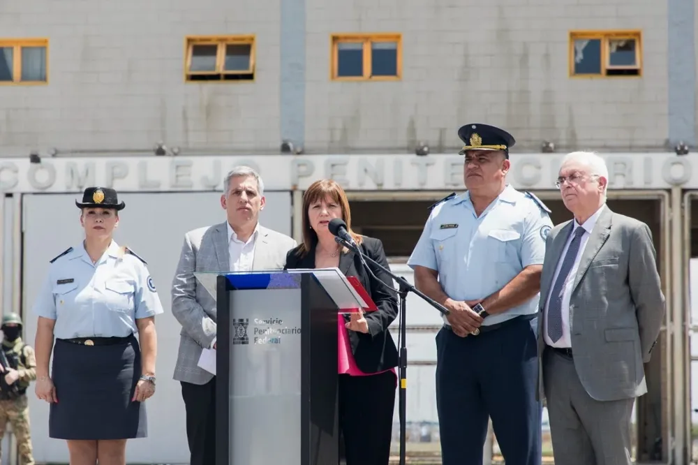 En un acto en el Servicio Penitenciario, Bullrich dio detallas de las nuevas medidas